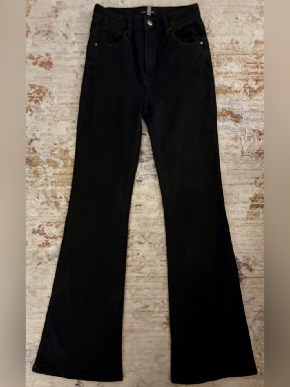 Risen Black Flare Jeans